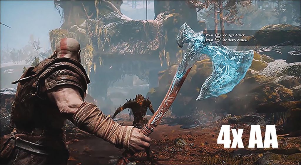 God Of War 4 2018 Running On Pc Benchmark Next Js Blog Example With Pcsx4