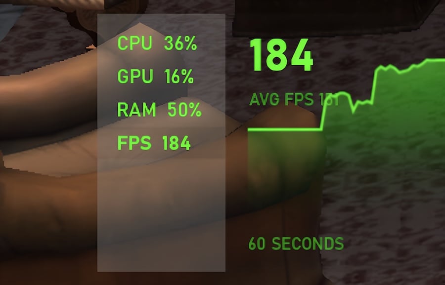 PCSX4 FPS Comparison