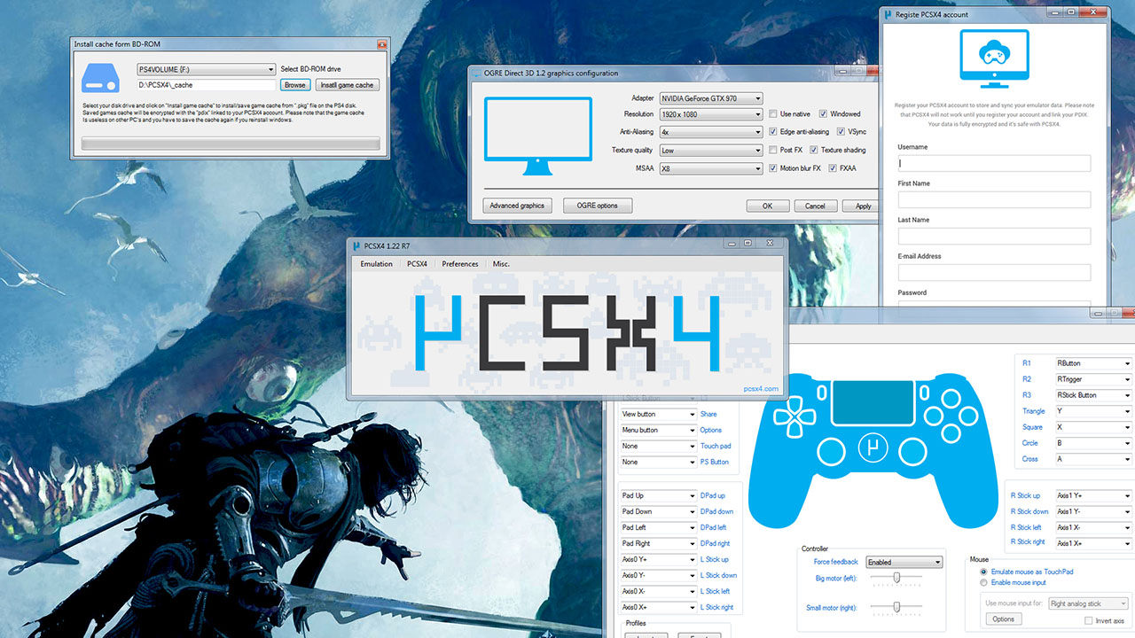 ps4 emulator download for pc 2018